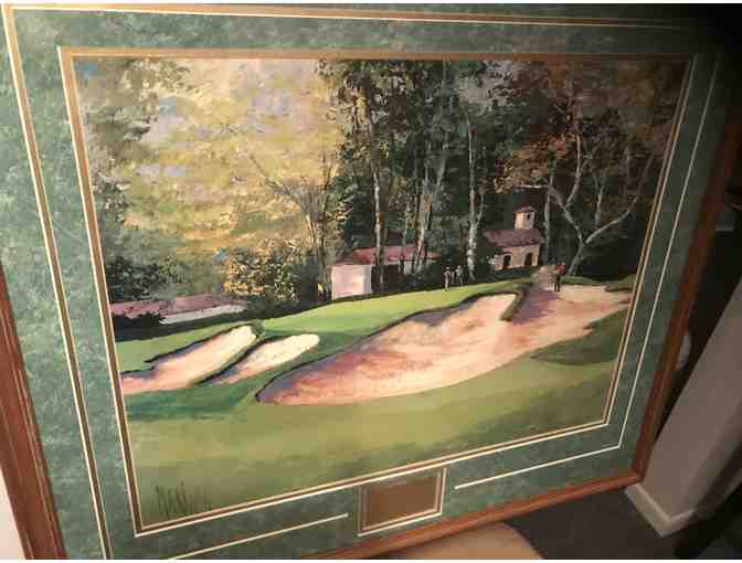 3 Framed Martin Lawrence Limited Edition Prints Of Amen Corner At The Masters - Photo 5