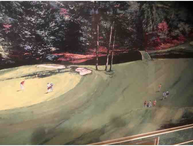 3 Framed Martin Lawrence Limited Edition Prints Of Amen Corner At The Masters - Photo 4