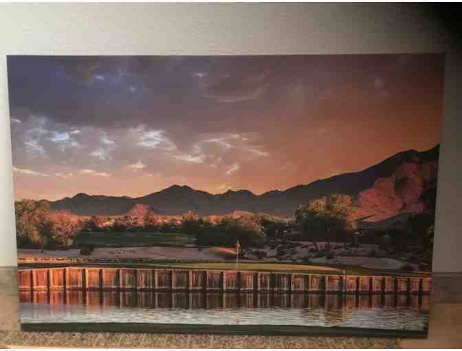 36x24 Canvas Photo of Golf Course Ready For Hanging - Photo 1