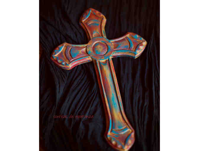 Handcrafted Solid Wood Cross from Guatemala