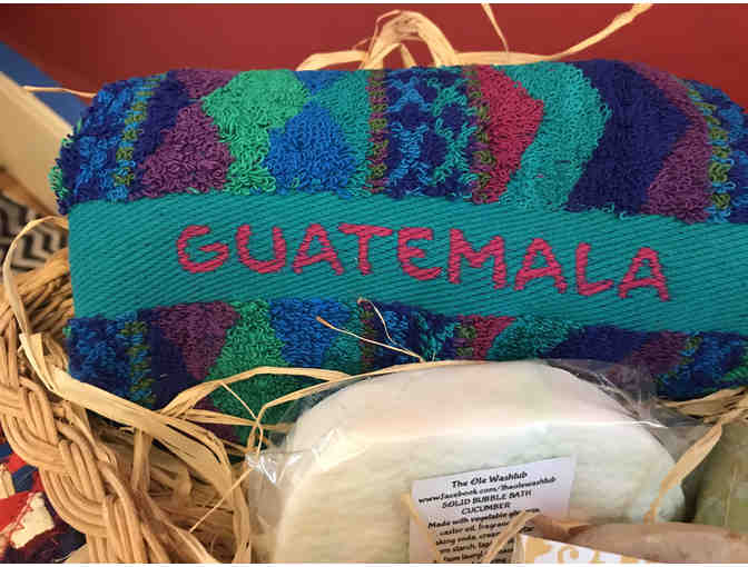 The Ole Washtub Soaps with Guatemalan Hand Towel