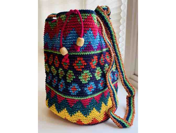 Colorful Guatemalan Mochila Bag - Photo 1