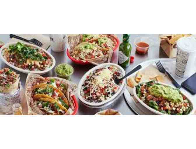 Gift Card: Chipotle Dinner for Four (#1)