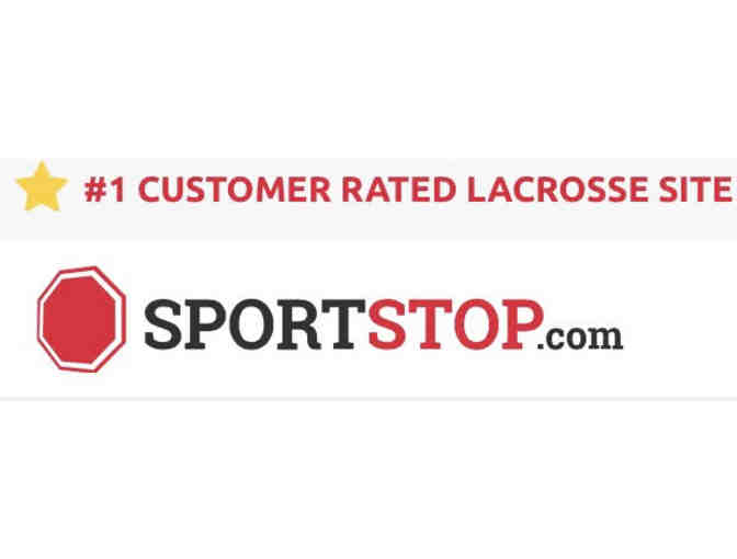 Sport Stop Gift Certificate for $75 - #1 customer rated Lacrosse site