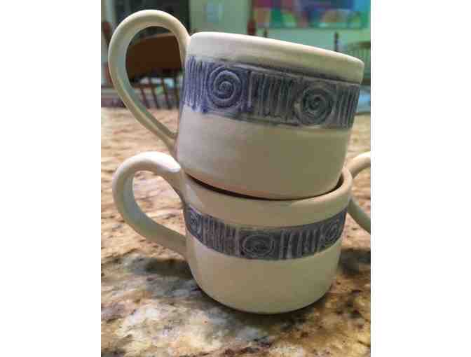 Set of 4 Ceramic Espresso mugs