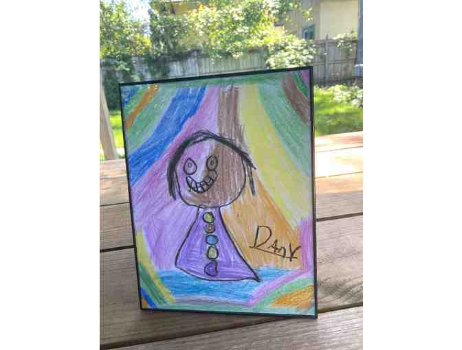 z Art by the children of El Amor de Patricia ~ 'SELF PORTRAIT' Made with Love by Dany
