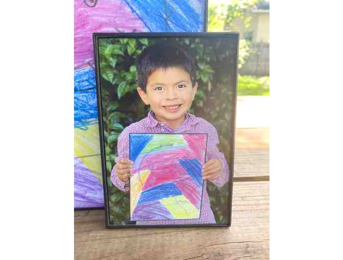 z Art by the children of El Amor de Patricia ~ 'SELF PORTRAIT' Made with Love by Alverto