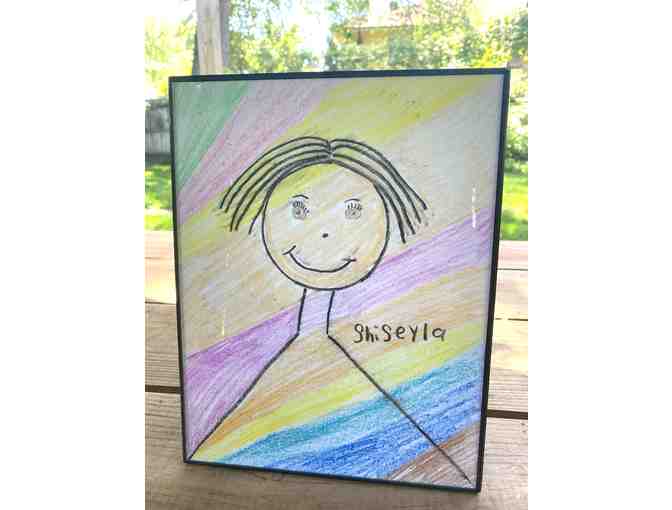 z Art by the children of El Amor de Patricia ~ 'SELF PORTRAIT' Made with Love by Shiseyla