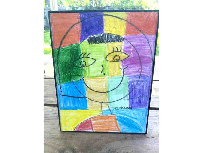 z Art by the children of El Amor de Patricia ~ 'SELF PORTRAIT' Made with Love by Mariana