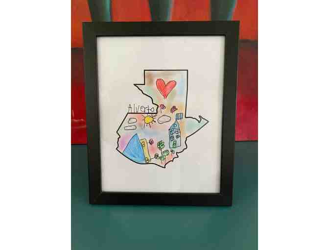 z Art by the children of El Amor de Patricia ~ 'Guatemala' Made with Love by Alverto