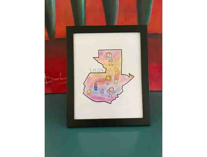 z Art by the children of El Amor de Patricia ~ 'Guatemala' Made with Love by Lesly