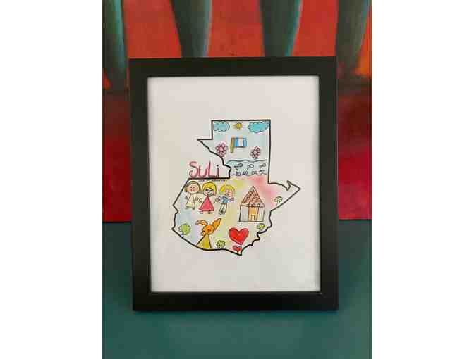 z Art by the children of El Amor de Patricia ~ 'Guatemala' Made with Love by Soleni