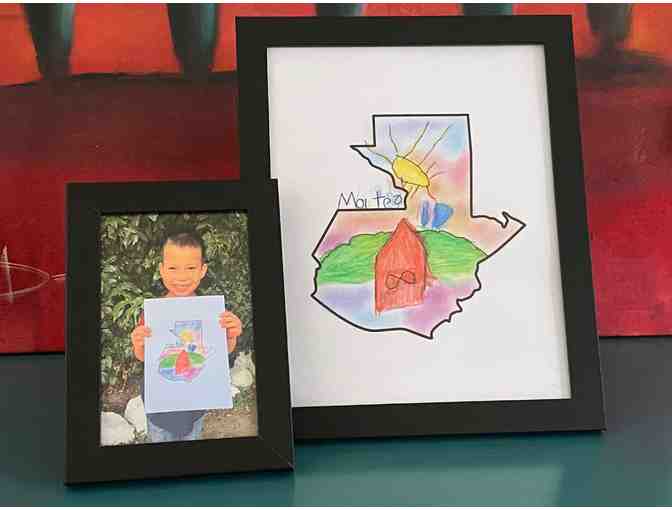 z Art by the children of El Amor de Patricia ~ 'Guatemala' Made with Love by Mateo