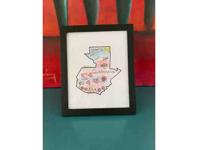 z Art by the children of El Amor de Patricia ~ 'Guatemala' Made with Love by Katy