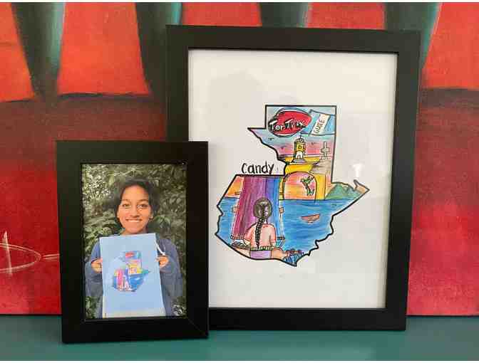 z Art by the children of El Amor de Patricia ~ 'Guatemala' Made with Love by Candy