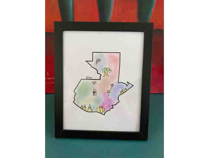 z Art by the children of El Amor de Patricia ~ 'Guatemala' Made with Love by Dany