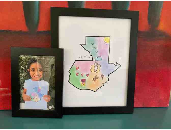 z Art by the children of El Amor de Patricia ~ 'Guatemala' Made with Love by Josefina