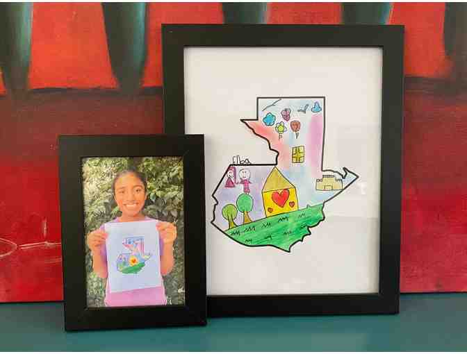 z Art by the children of El Amor de Patricia ~ 'Guatemala' Made with Love by Elba