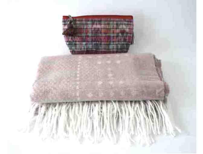 Cosmetic Bag and Shawl