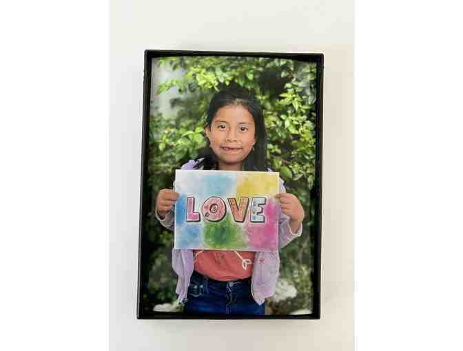 z Art by the children of El Amor de Patricia ~ 'Love' Made with Love by Lesly