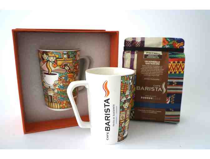 Cafe Barista Mug Set &amp; Coffee - Photo 1
