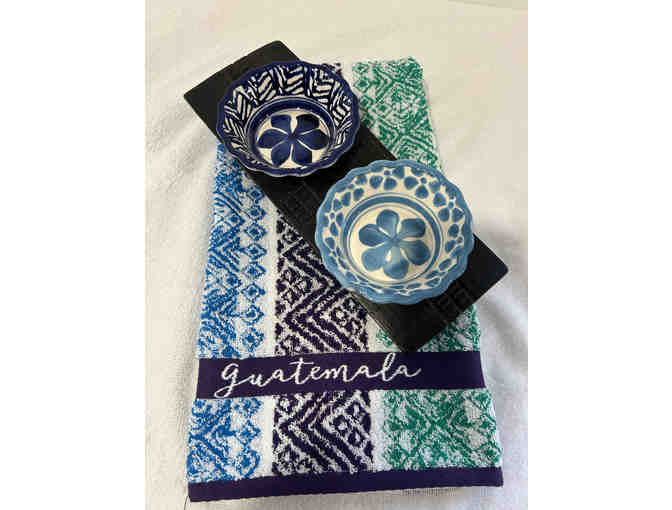 Coban hand towel and two dish tray - Photo 2