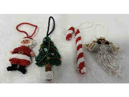 Christmas Beaded Ornaments - 4