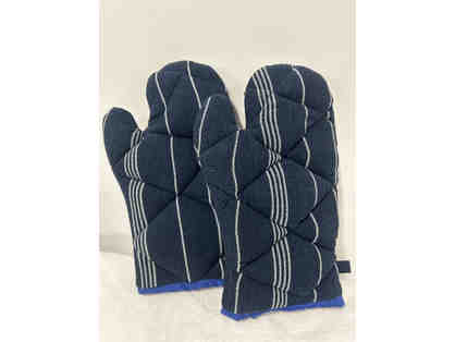 Woven Oven Mitts - Set of 2