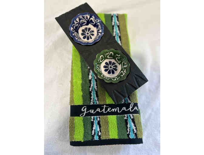San Marcos hand towel and two dish tray - Photo 1