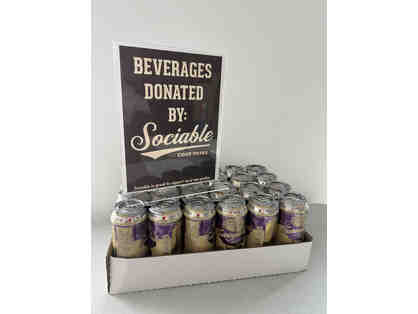 Sociable - Pack of 24 Blueberry Ciders