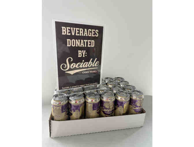 Sociable - Pack of 24 Blueberry Ciders - Photo 1