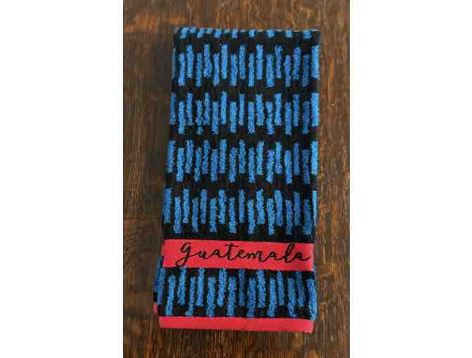 Rosa Jamaica and Guatemala Chichicastenango kitchen towel set