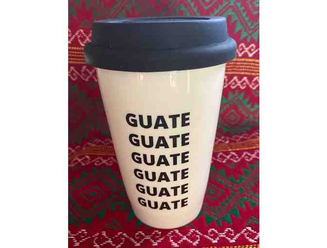 Ceramic tumbler and Guatemalan hot chocolate