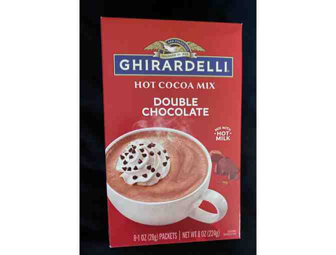 Time to Watch Christmas Movies - gift basket of necessities