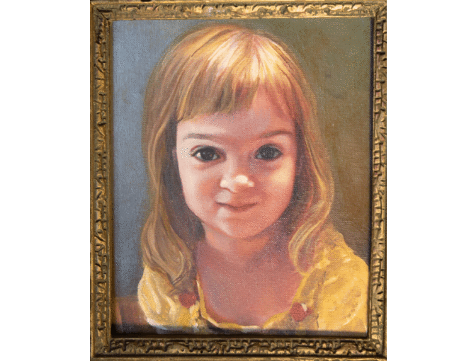 Custom Painted Portrait by Robert Cloyd