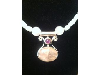 Stunning Pendant and matching earrings