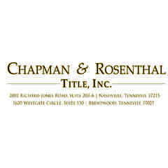 Chapman and Rosenthal Title, Inc.