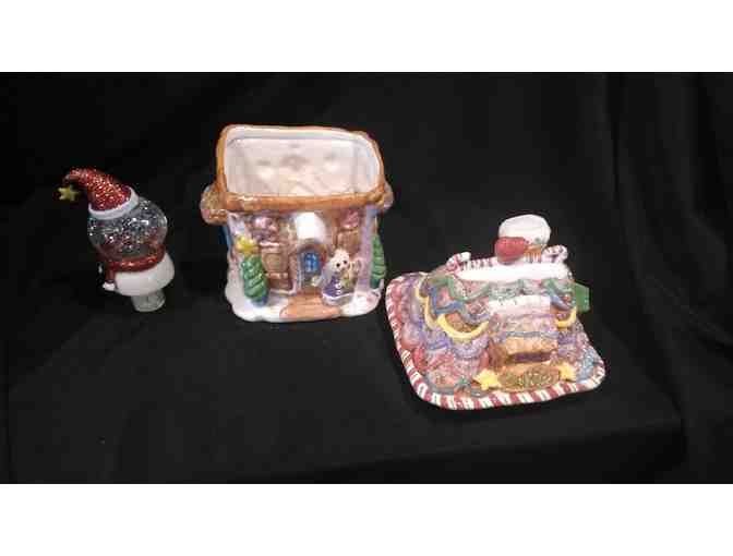Christmas Cookie Jar and Night Light