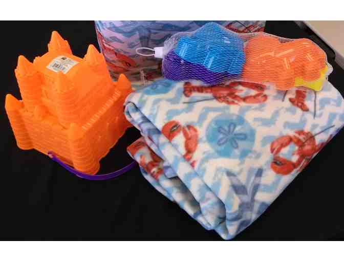 Beach Bag with Blanket & Sand Toys