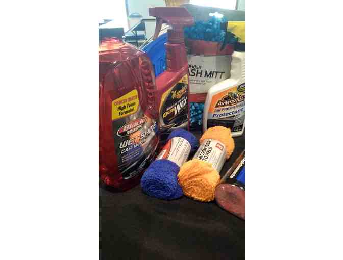 Car Wash Bucket of Supplies