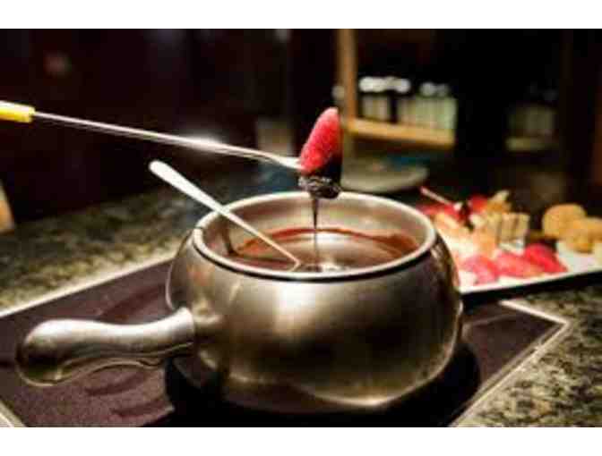 $25 Gift Certificate to Melting Pot, and 1 Bottle of Red WIne - Photo 1