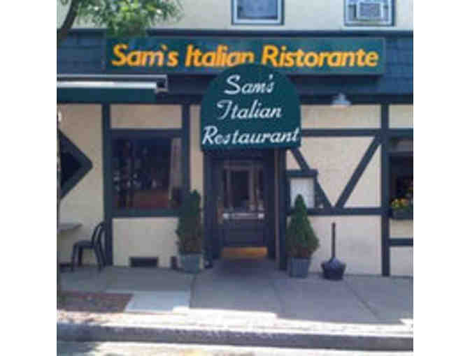 $ 50.00 Gift Certificate to Sam's Italian Restaurant - Photo 1