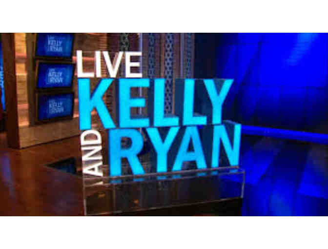 Four (4) VIP Tickets to Live with Kelly and Ryan