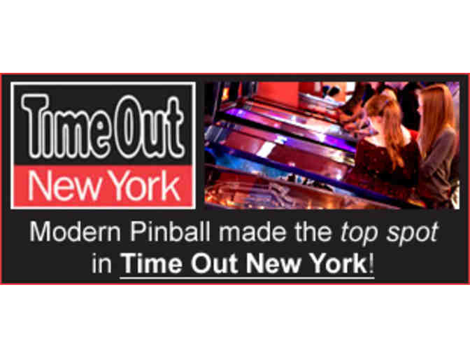 Modern Pinball NYC for Four (4)!
