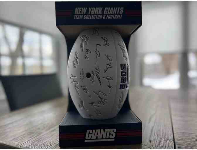 2022 New York Giants Team Collector's Embossed Football