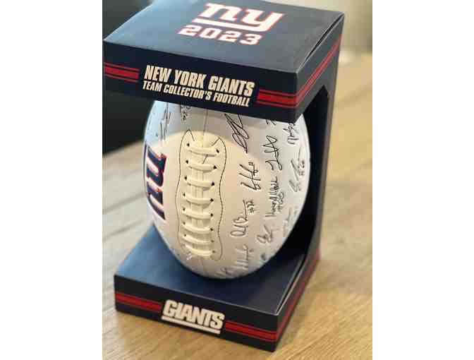 2023 New York Giants Team Collector's Embossed Football