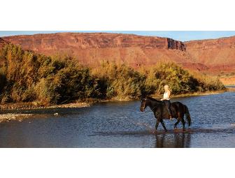 Half Day Horse or Mule Ride in Moab, Utah at Hauer Ranch for 2 people