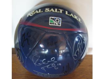 Signed Soccer Ball by the Undefeated Current Real Salt Lake Team!