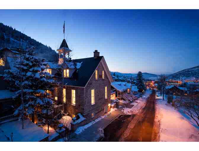 One Night Stay at Washington School House Hotel in Historic Park City