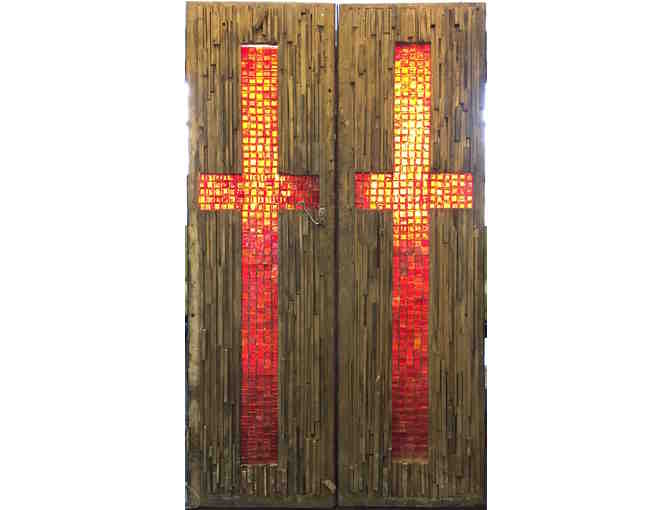 Mosaic Doors from Totem of Confessions by Michael Garlington